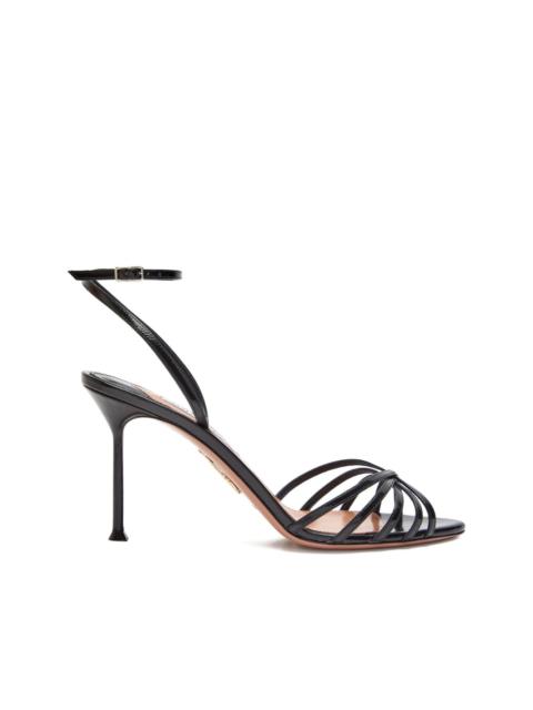 AQUAZZURA 85mm Tell Me strappy sandals