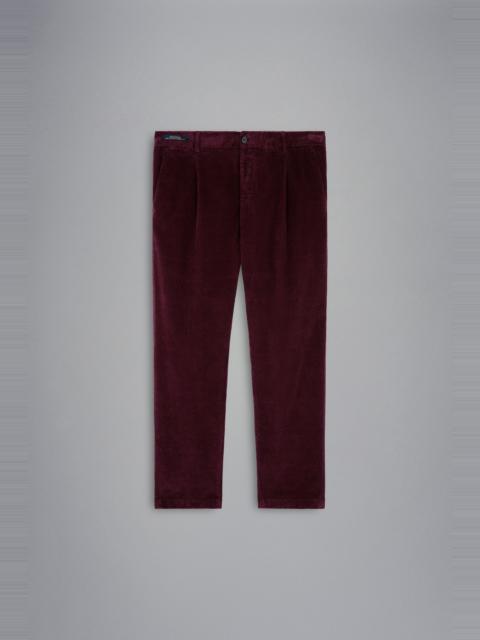Paul & Shark SOFT TOUCH CORDUROY CHINO TROUSERS