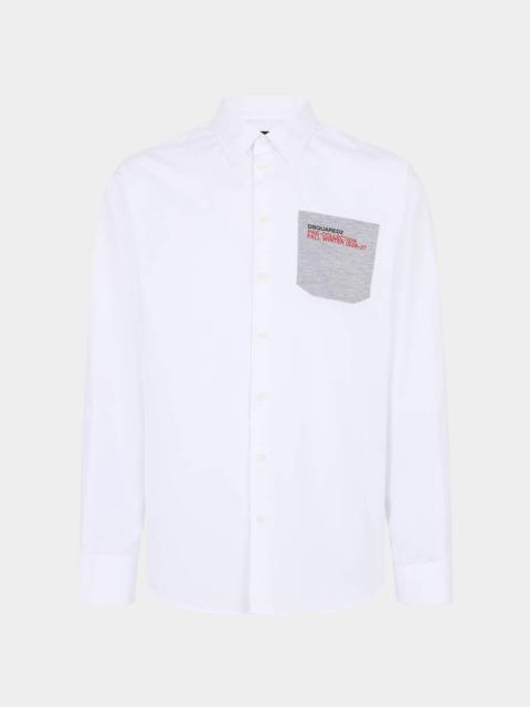 DSQUARED2 DSQUARED2 HERITAGE DROPPED SHOULDER SHIRT