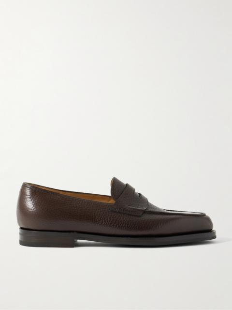John Lobb Lopez Full-Grain Leather Penny Loafers