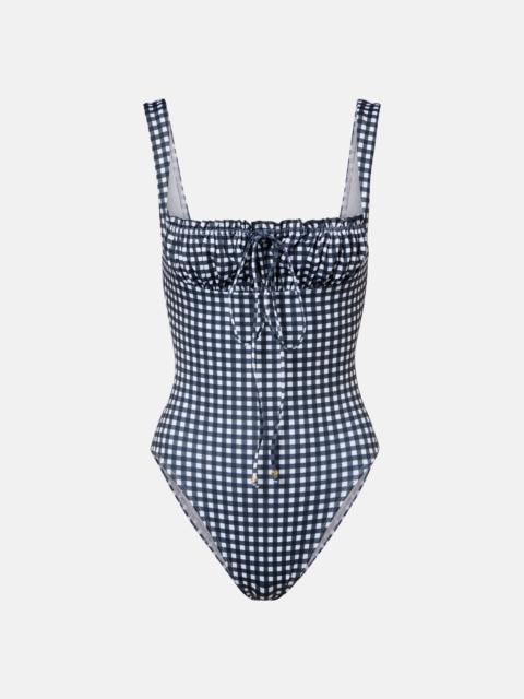 BANANHOT Gia gingham swimsuit