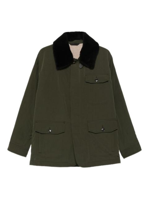 Brioni Hike Field fur-collar jacket