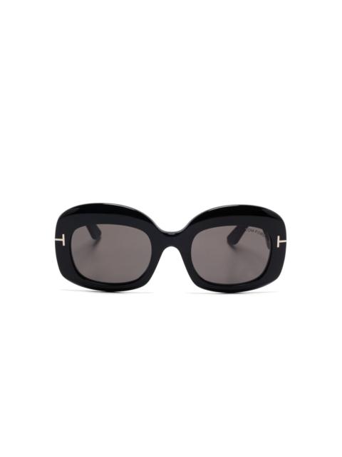 TOM FORD oval-frame sunglasses