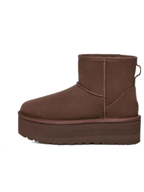 UGG (WMNS) UGG Classic Mini Platform 'Burnt Cedar' 1134991-BCDR