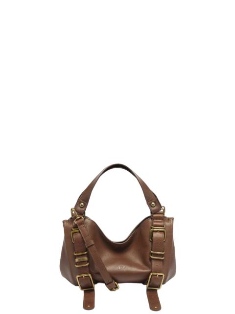Diesel Chestnut D-One small top-handle bag