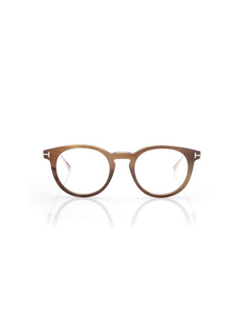 TOM FORD ROUND HORN & TITANIUM OPTICALS