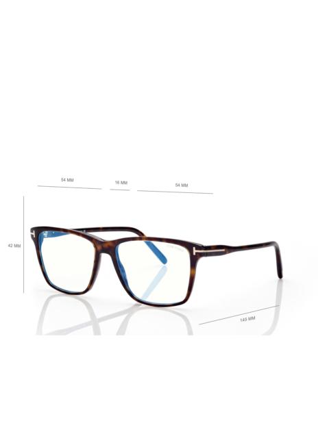 TOM FORD BLUE BLOCK SQUARE OPTICALS