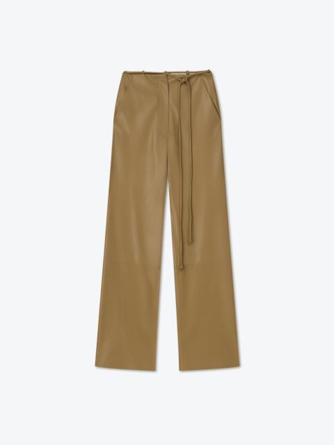 Nanushka MAERLE - OKOBOR™ alt-leather pants - Khaki