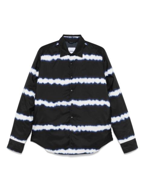 Aspesi tie dye-print shirt