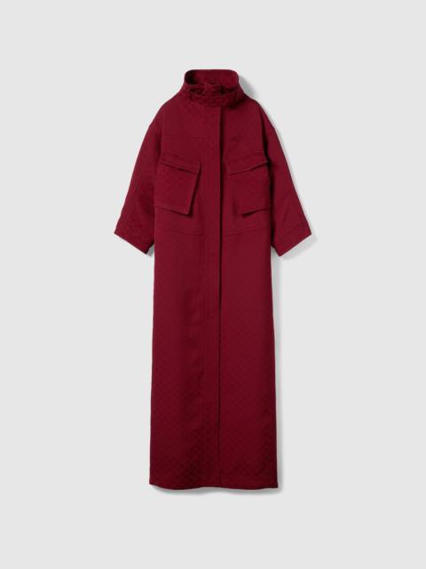 GUCCI GG fabric jacquard coat