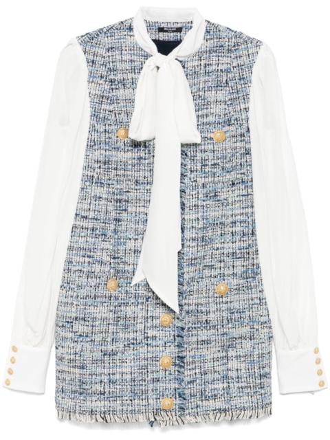 Balmain tweed mini dress