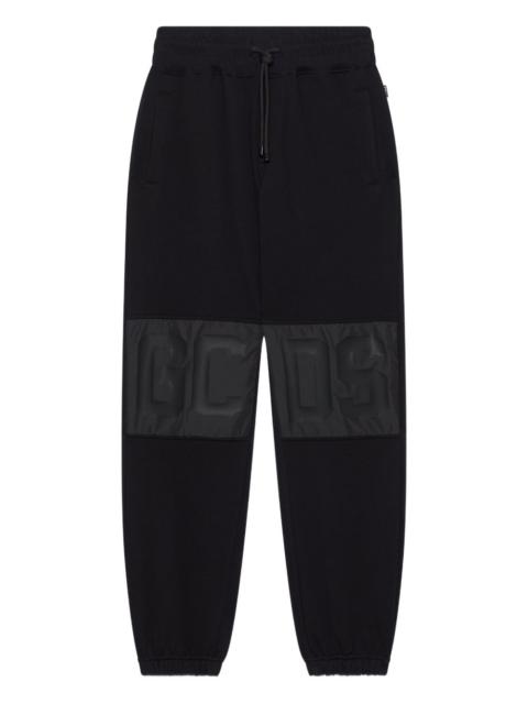 GCDS embossed panel trousers