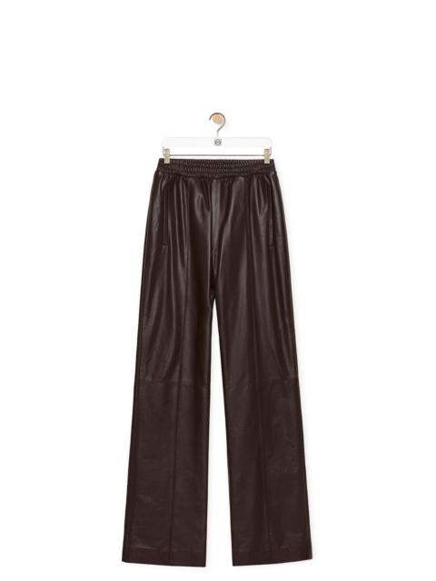 Loewe Tracksuit trousers in nappa lambskin