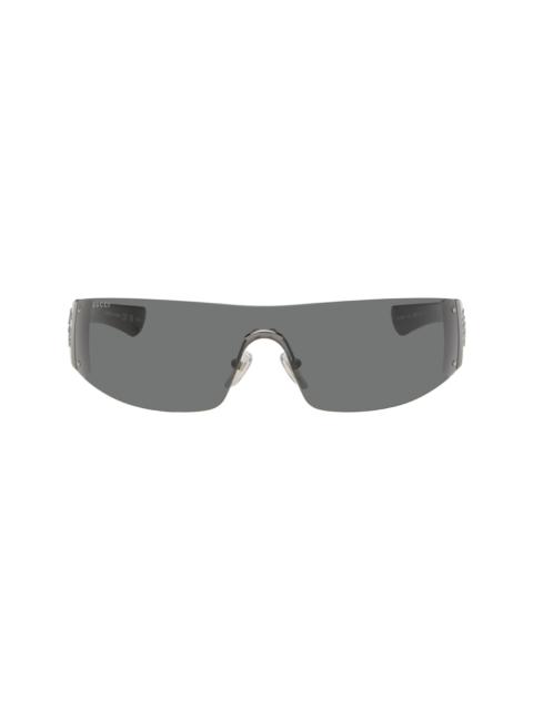 GUCCI Black Leonie Mask Sunglasses