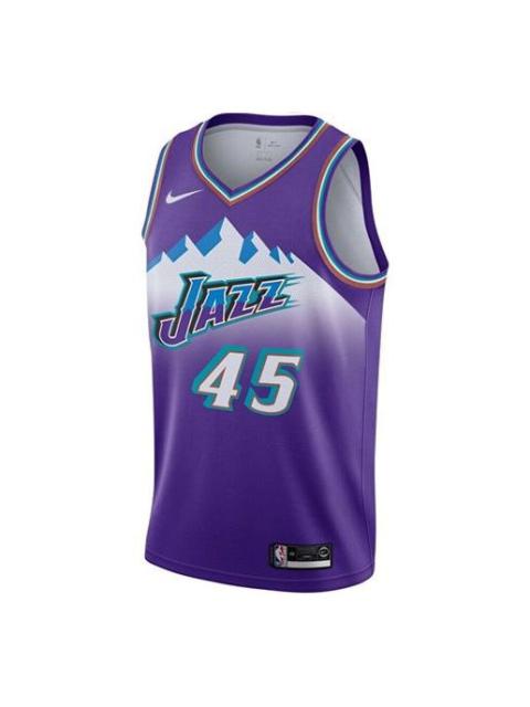 Nike Nike NBA CLASSIC EDITION SWINGMAN JERSEY - UTAH JAZZ DONOVAN MITCHELL Purple AV4517-504