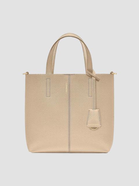 MAISON de SABRÉ Women's Small Leather Soft Tote Bag - Saharan Fuchsia