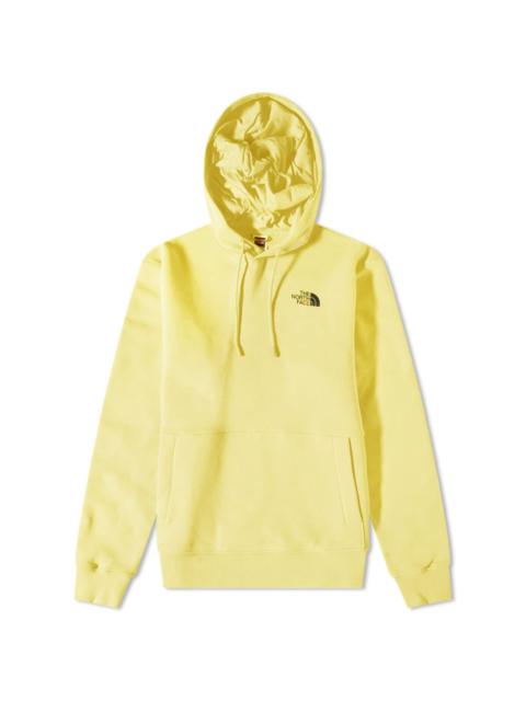 The North Face x Gucci Web print cotton sweatshirt in yellow