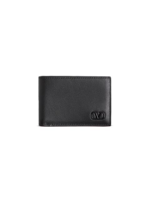 Valentino Men's VLogo Signature Wallet for US Dollars - Black