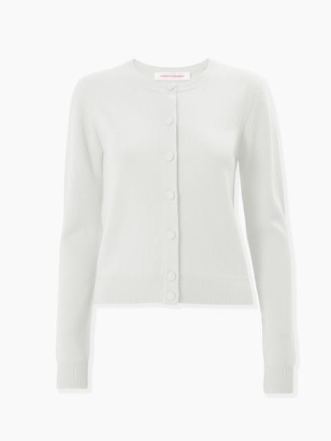 CAROLINA HERRERA Cashmere Crewneck Cardigan