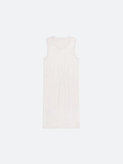 Helmut Lang CRUSHED SATIN TANK DRESS