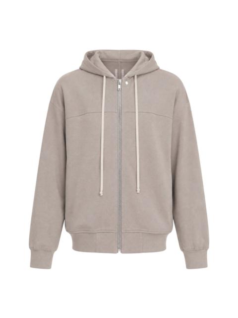 Rick Owens Heavy Jersey Zip Hoodie