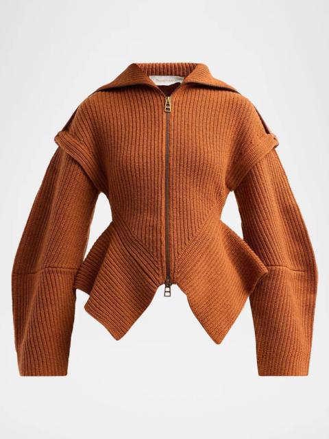 Zimmermann Valiant Utility Wool-Blend Cardigan