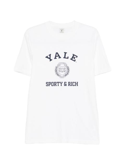 Sporty & Rich logo-print T-shirt