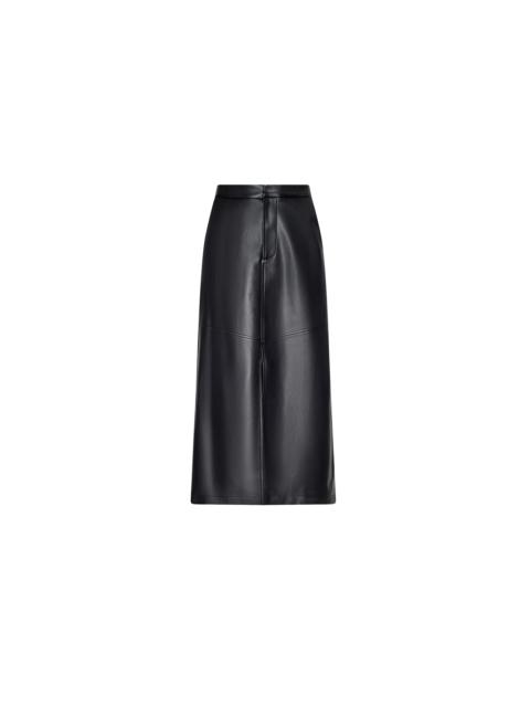 L'AGENCE Robyn Vegan Leather Skirt