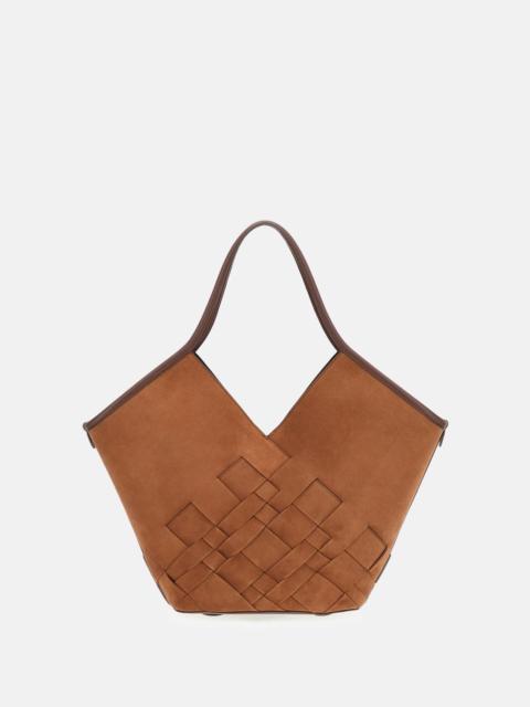 HEREU Coloma Suede Bag