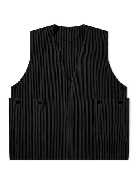 ISSEY MIYAKE Homme Plissé Issey Miyake Pleated Gilet