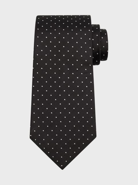 Ralph Lauren Men's Pindot Silk Tie