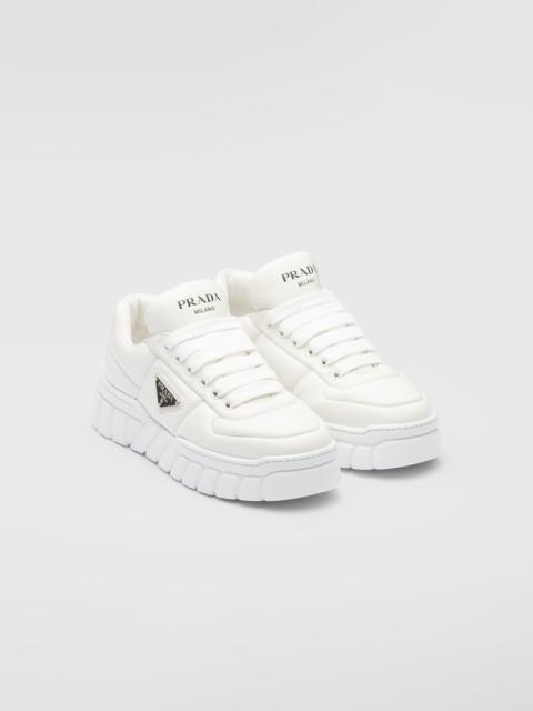 Padded nappa leather sneakers