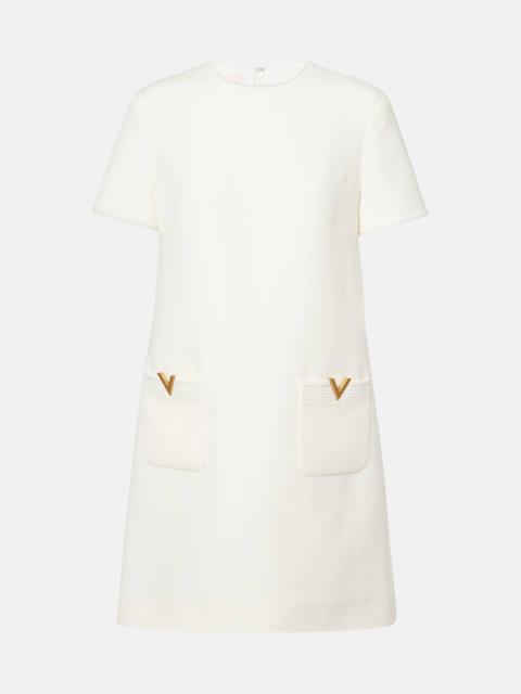Valentino VGold Crepe Couture minidress