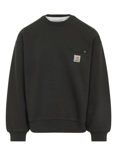 Carhartt zip-pocket sweatshirt