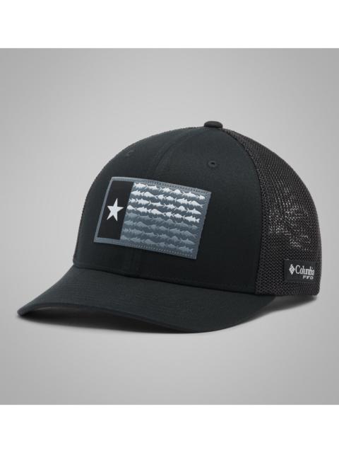 Columbia PFG Fish Flag Mesh Ball Cap