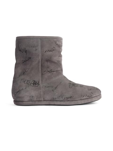 BALENCIAGA Men's Alaska Soft Bootie in Grey