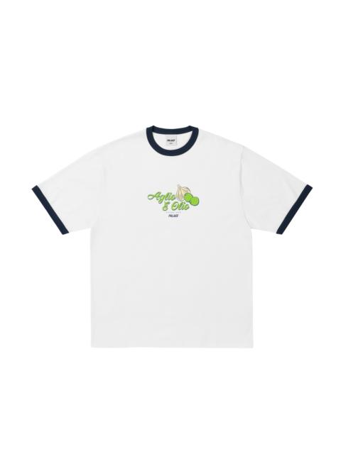 PALACE AGLIO E OLIO RINGER T-SHIRT WHITE