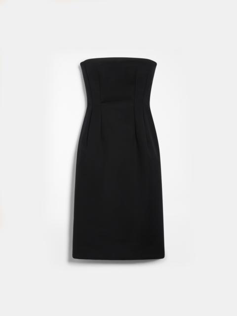 Sportmax EDITTA Double-faced cotton bustier dress