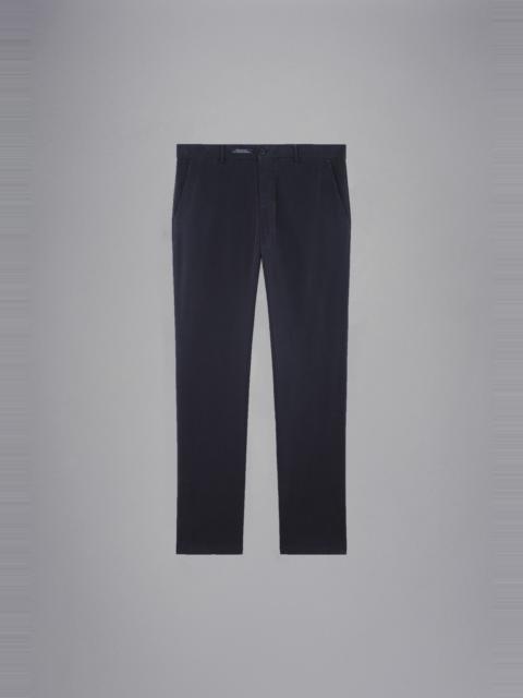 Paul & Shark SOFT TOUCH COTTON CHINO TROUSERS