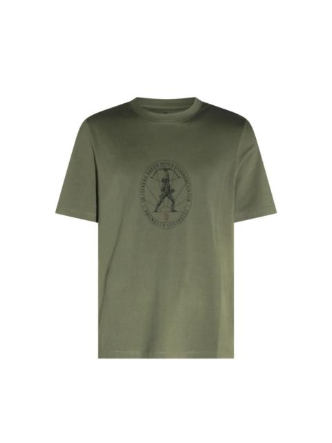 Brunello Cucinelli Logo cotton t-shirt