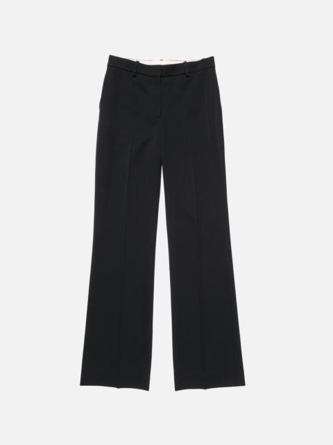 Acne Studios Tailored Wool Stripe Trousers - Navy blue