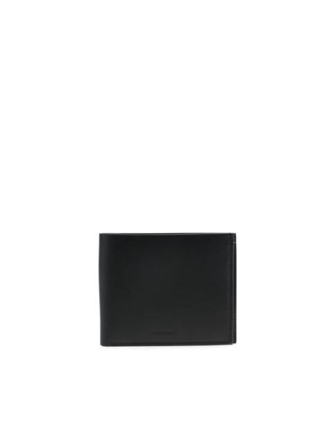 Jil Sander embossed-logo leather wallet