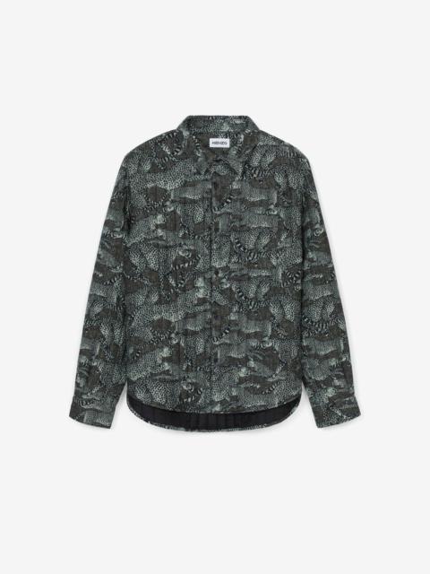 KENZO 'Archive Leopard' quilted shirt