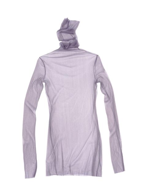 cortana Cisne Tulle Silk Top