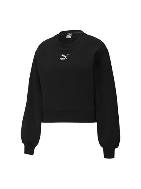 PUMA (WMNS) PUMA Classics Balloon Fleece Black 530277-01