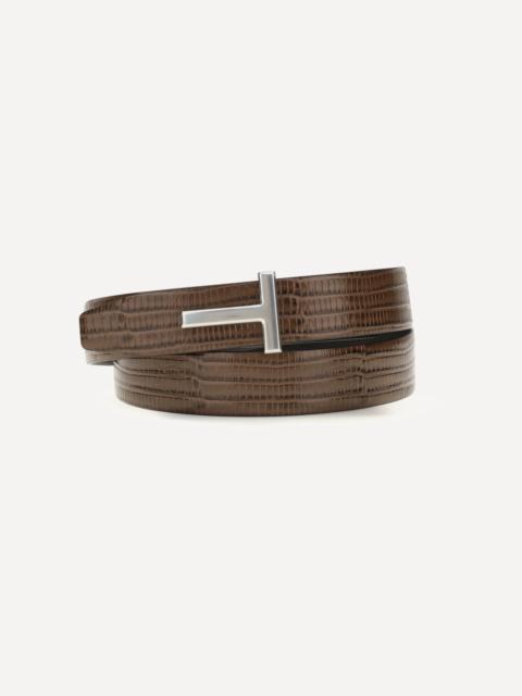 TOM FORD Reversible T Icon Belt