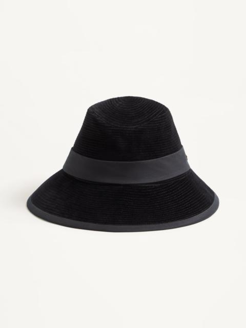 Valentino VLOGO SIGNATURE COTTON HAT.