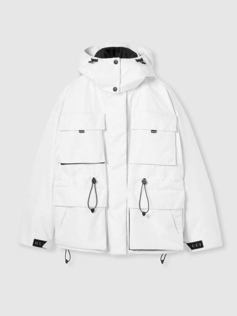 GUCCI GG technical fabric jacquard jacket