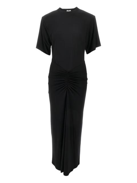 THE ANDAMANE ruched midi dress