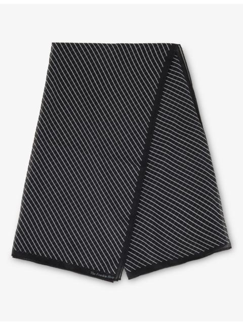 The Frankie Shop Marais Striped Woven Scarf